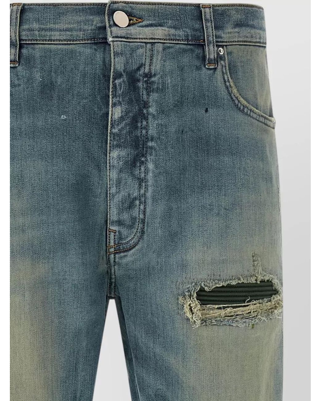 Amiri Blue Denim Hollywood Mx1 Slim-Fit Jeans for men