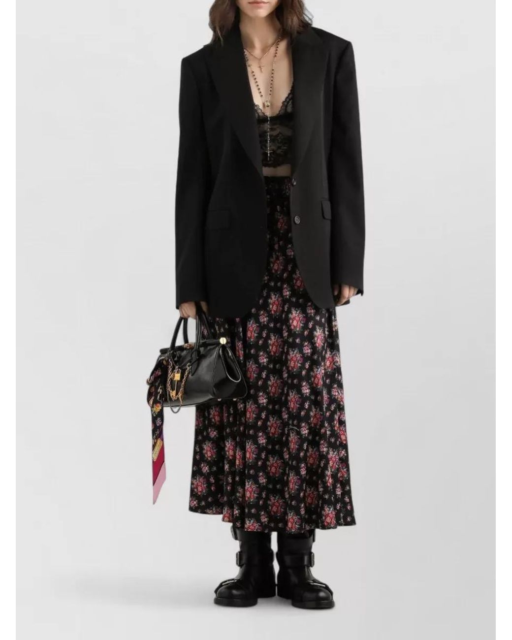 Dolce & Gabbana Black Wool Blazer Jacket