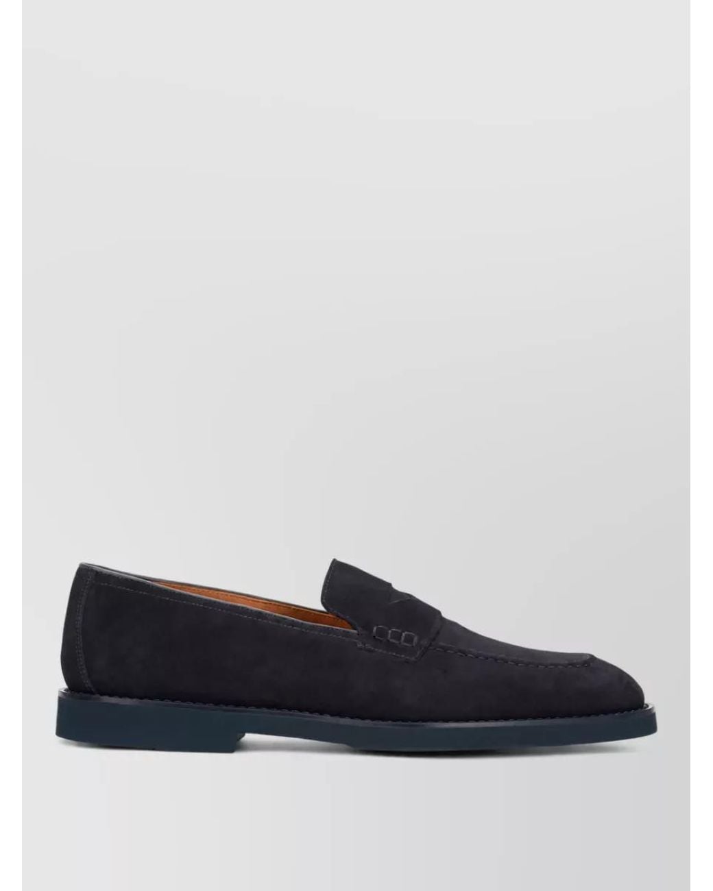 Doucal's Black Suede Monk Shoes for men