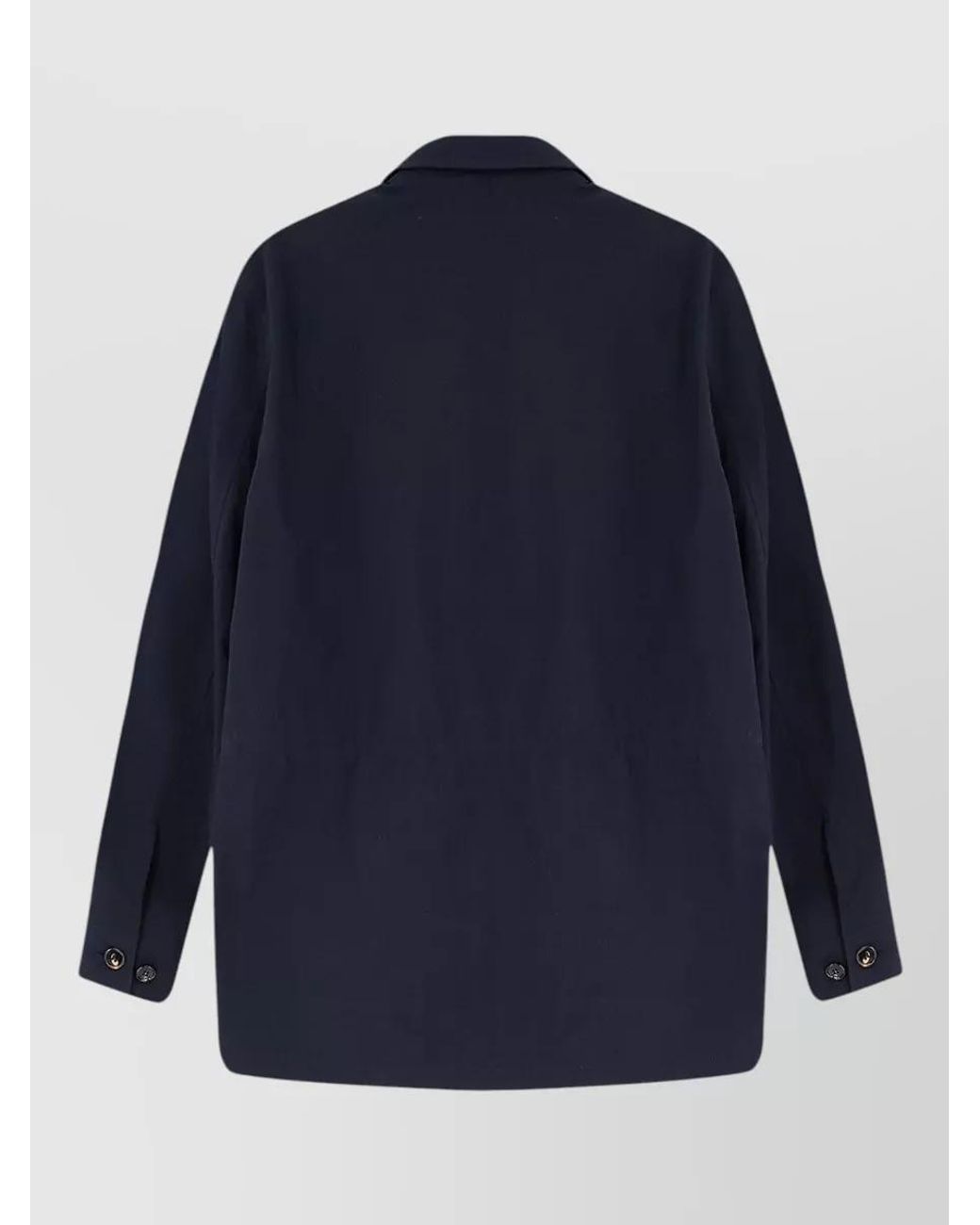 Burberry Blue Single-Breasted Jacket for men