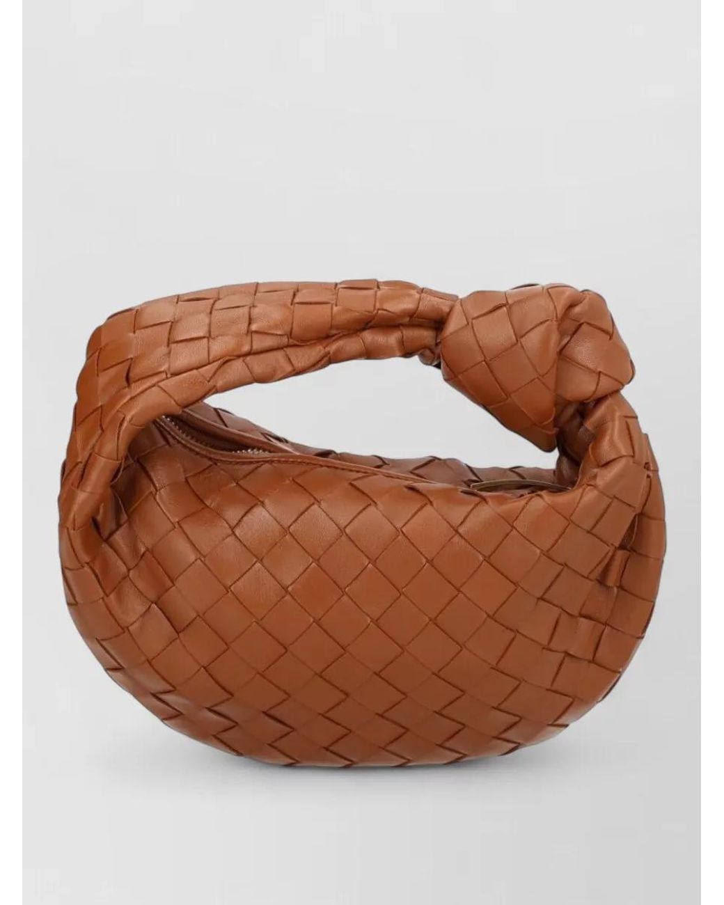 Bottega Veneta Brown Jodie Mini Leather Shoulder Bag