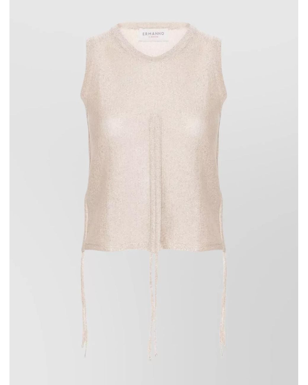 ERMANNO FIRENZE White Tank Top