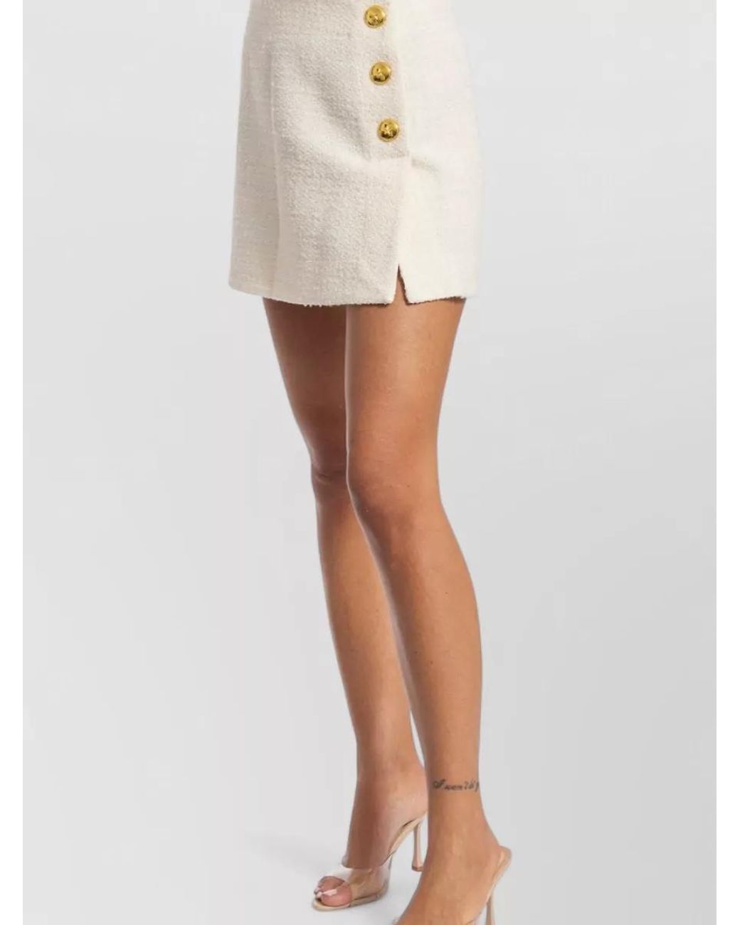 Pinko Natural A-Line Skirt