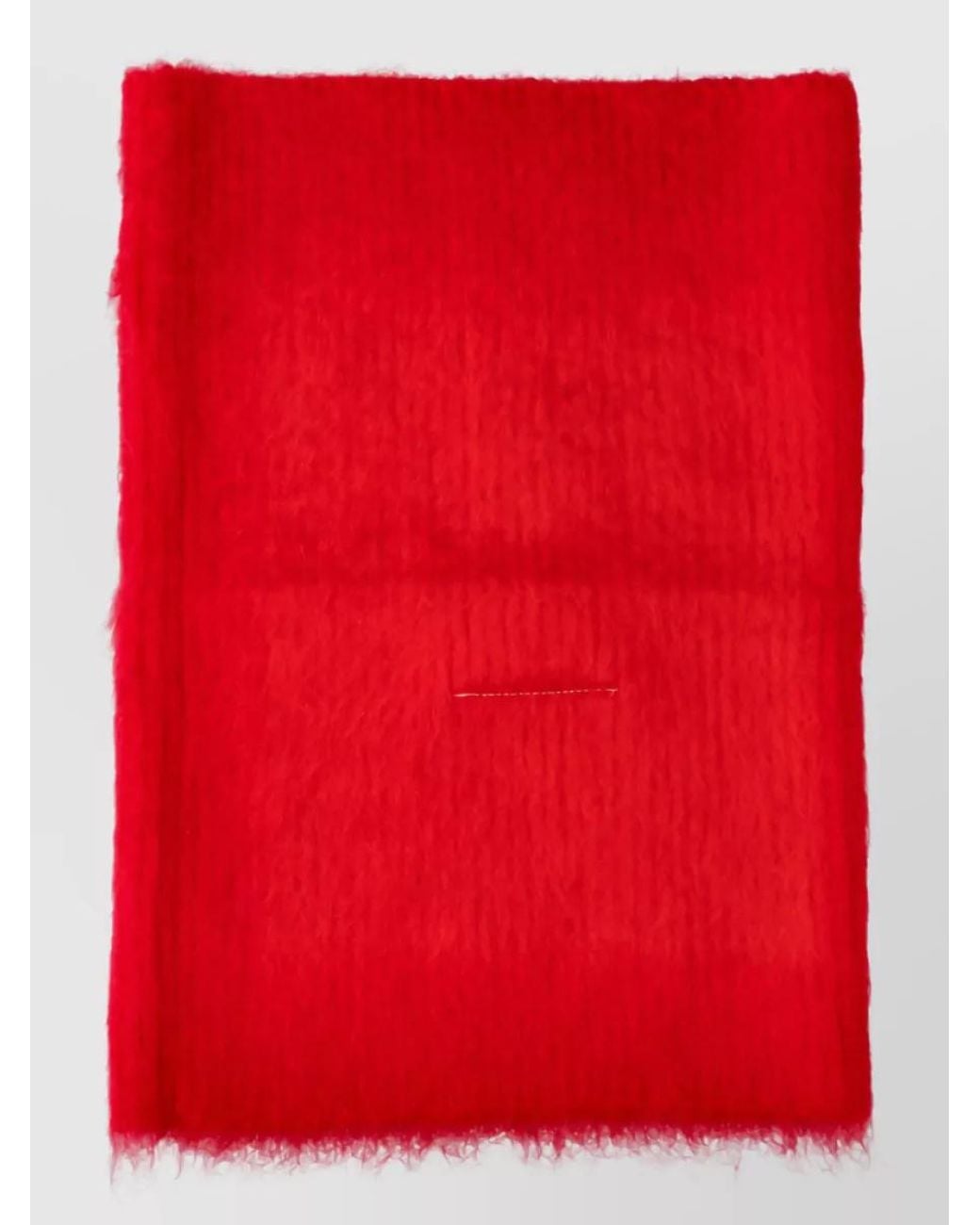 MM6 by Maison Margiela Red Mohair Gloves