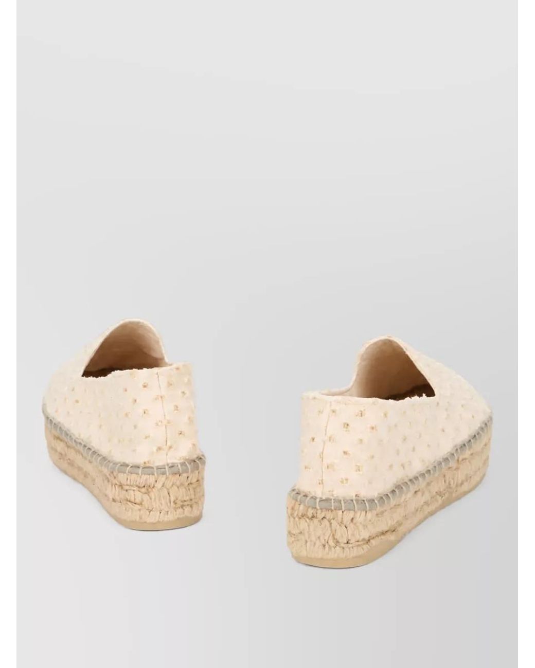 Manebí Natural Raffia Platform Espadrilles