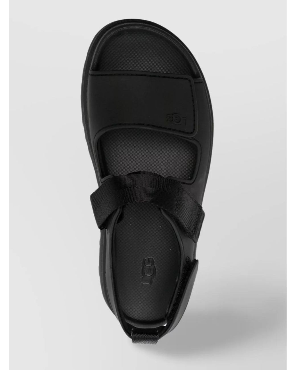 Ugg Black Goldenglow Platform Sandals