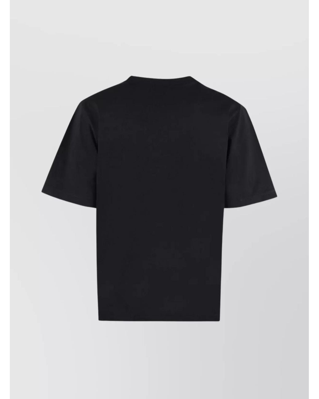 DSquared² Black Short-Sleeve Printed Cotton T-Shirt T-Shirts & Jerseys