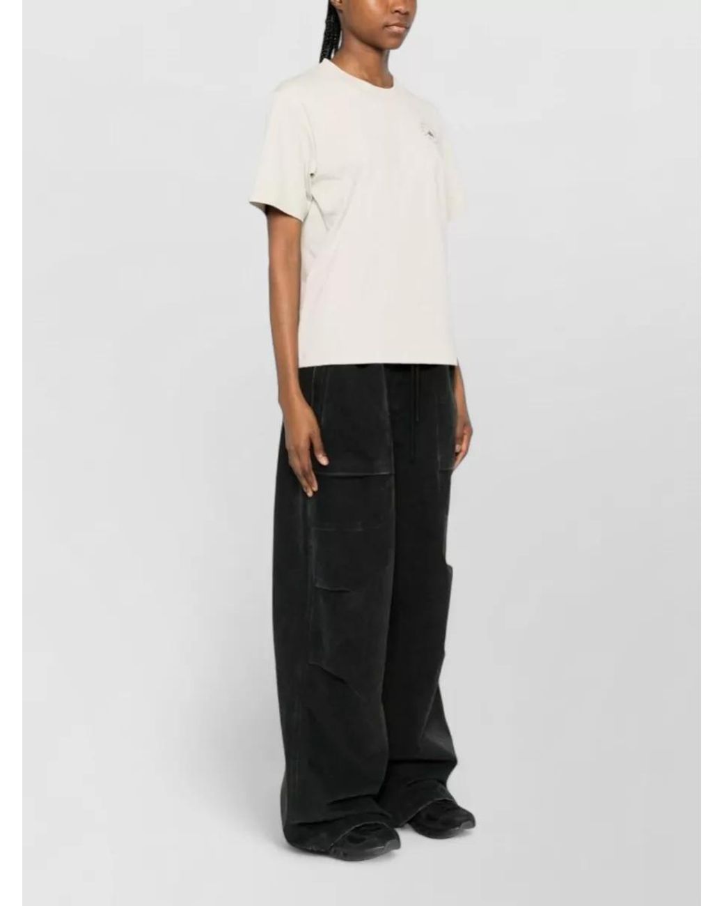 Adidas By Stella McCartney White Logo T-Shirt
