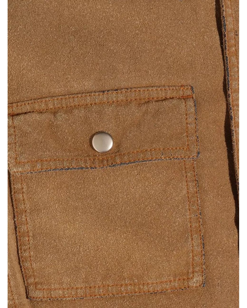 MM6 by Maison Margiela Natural Denim Shirt Jacket for men