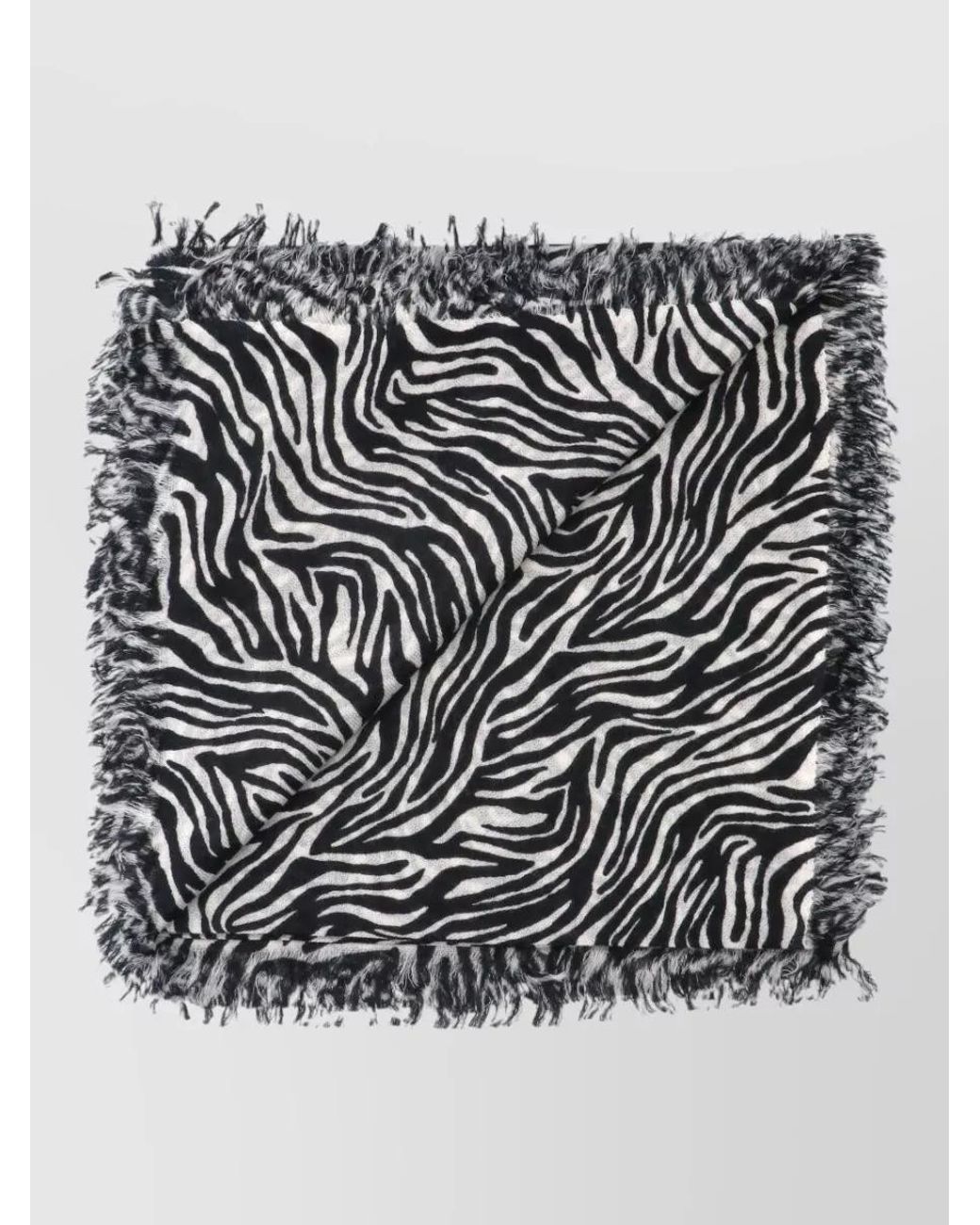 Isabel Marant Black Cashmere Wool Scarf