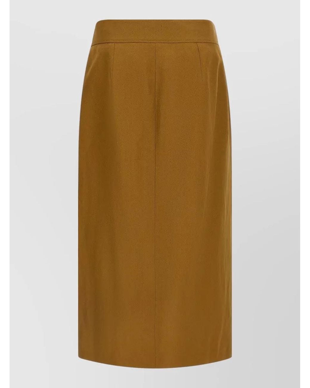 Alberto Biani Natural Wrap Skirt