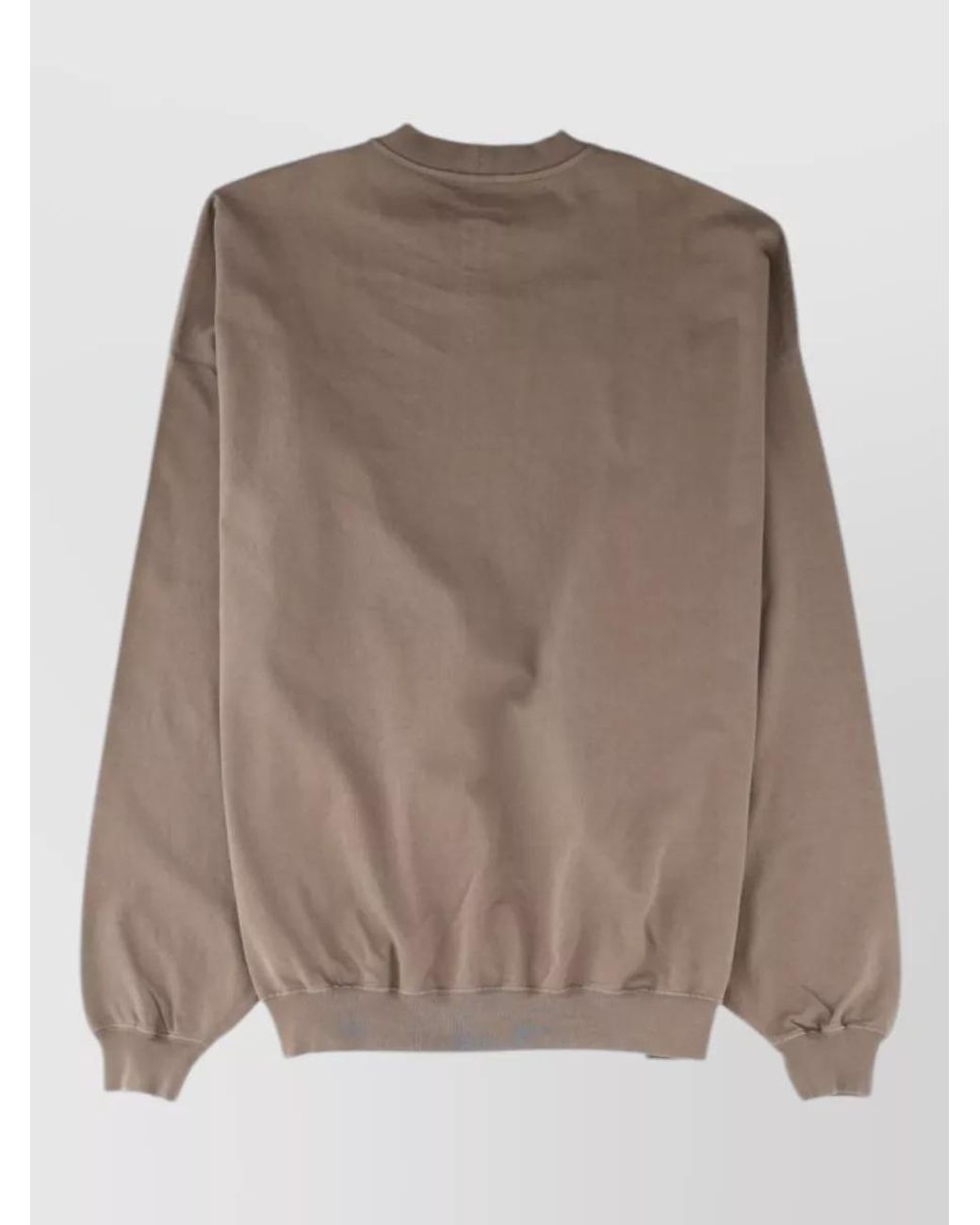 Rick Owens Brown Cotton Sweatshirt for men