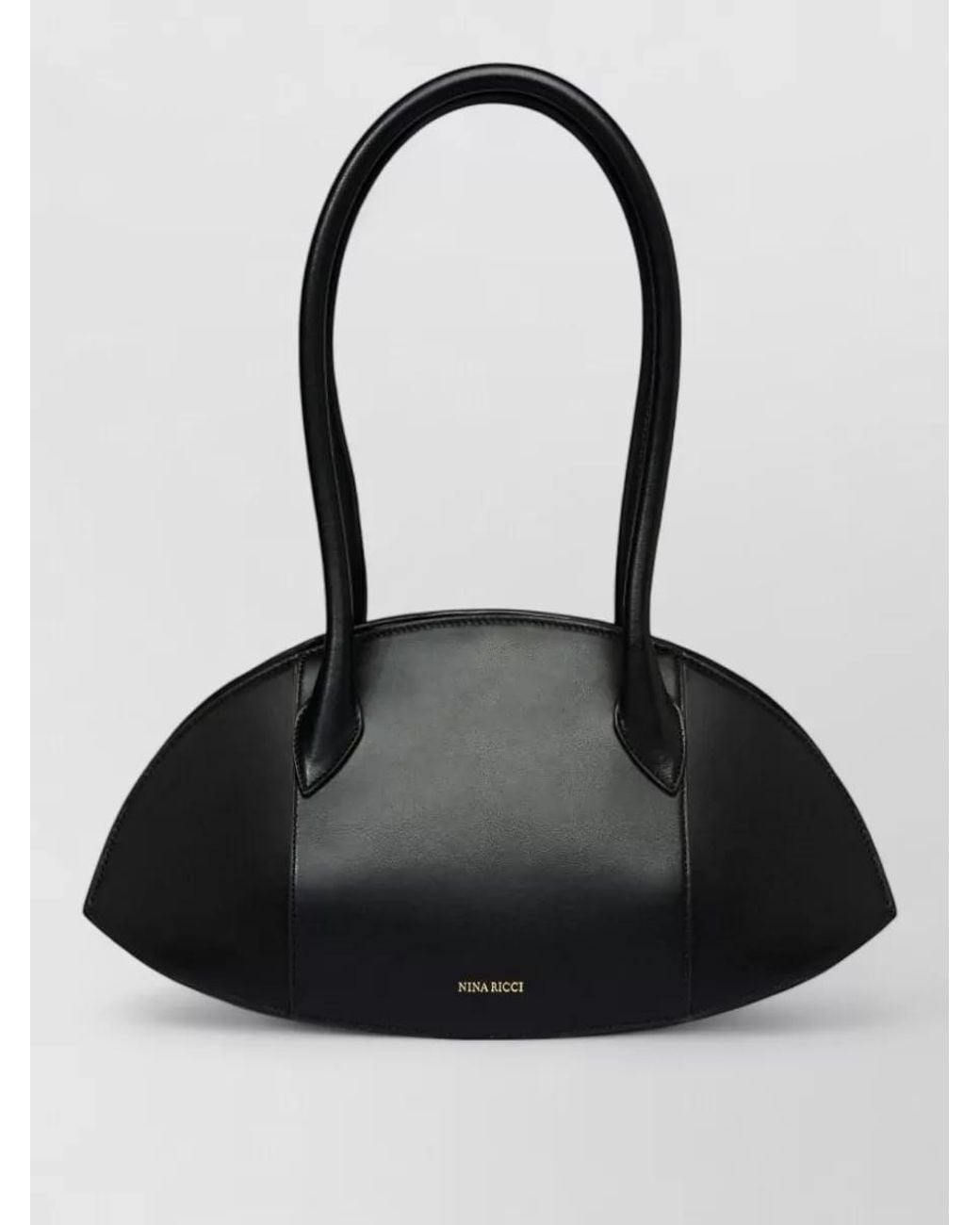 Nina Ricci Black Leather Shoulder Bag