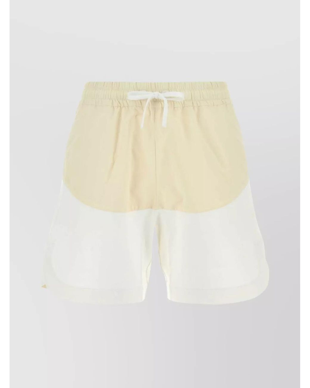 Herno White Knee-Length Shorts