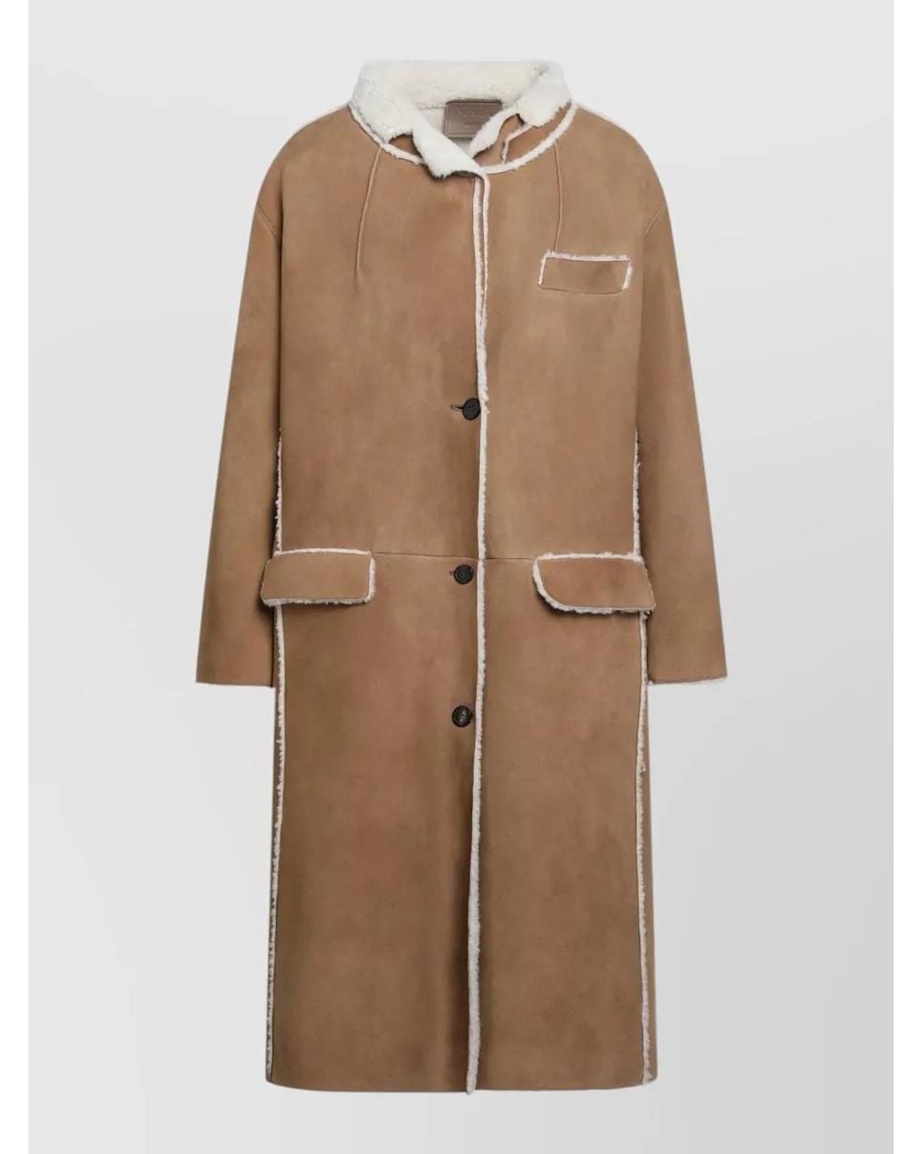 Prada Natural Fitted Jacket