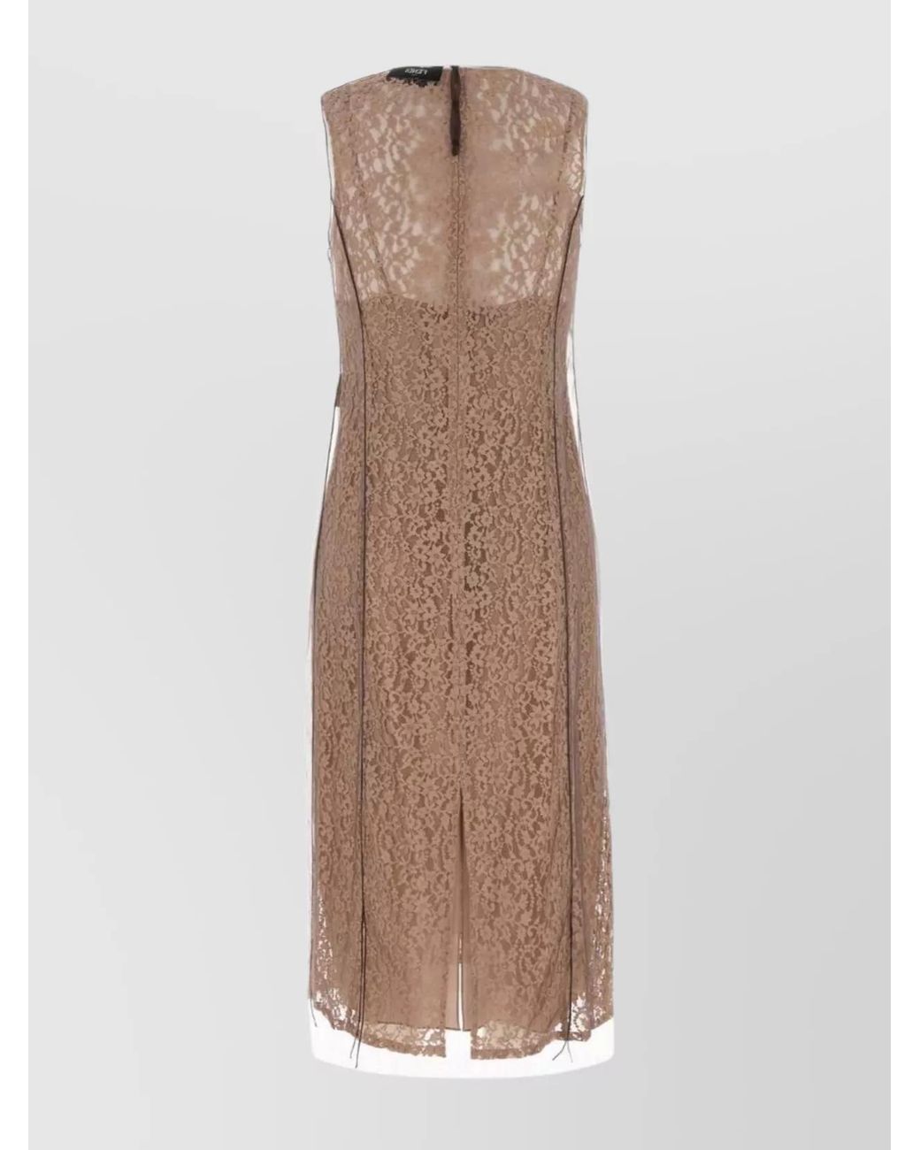 Fendi Natural Lace Dress
