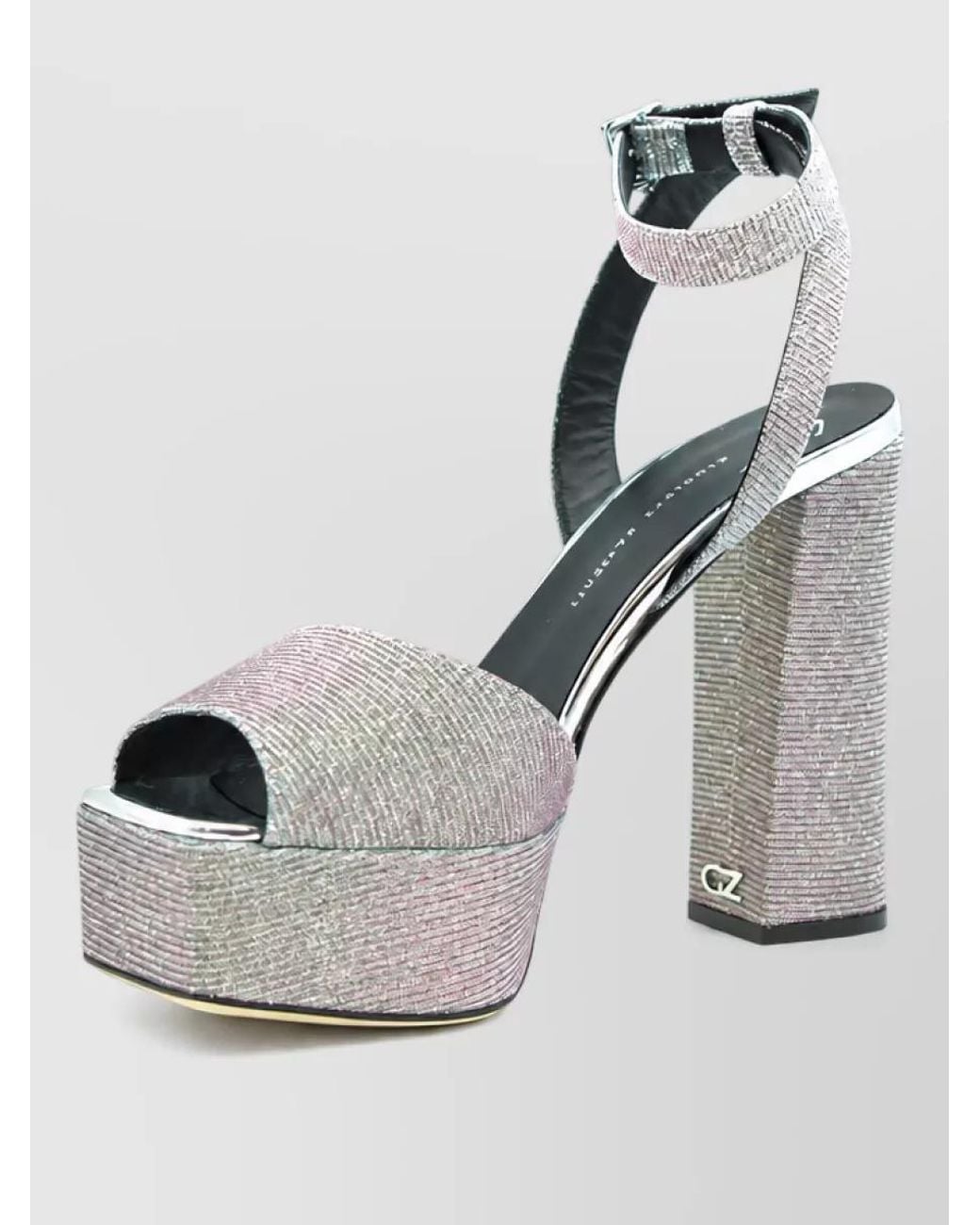 Giuseppe Zanotti Metallic Leather Sandals