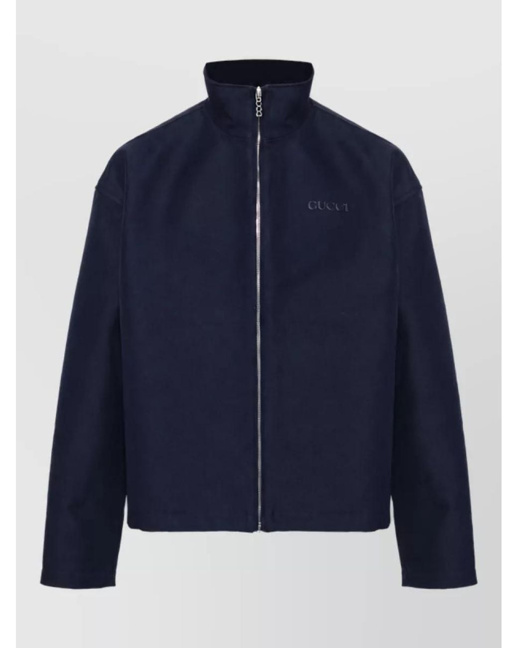 Gucci Blue Marabou Coat for men