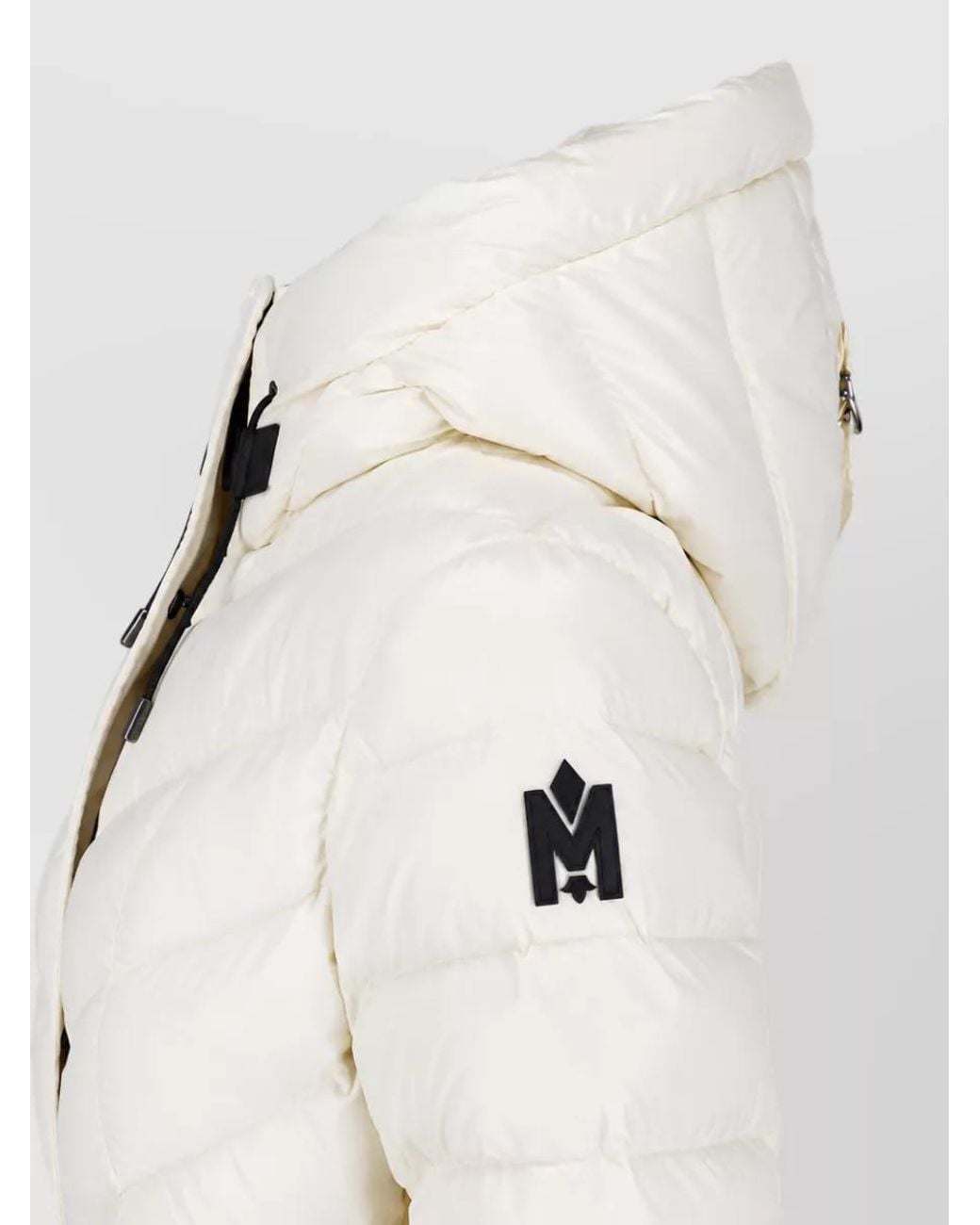 Mackage White Recycled Nylon Parka Coat