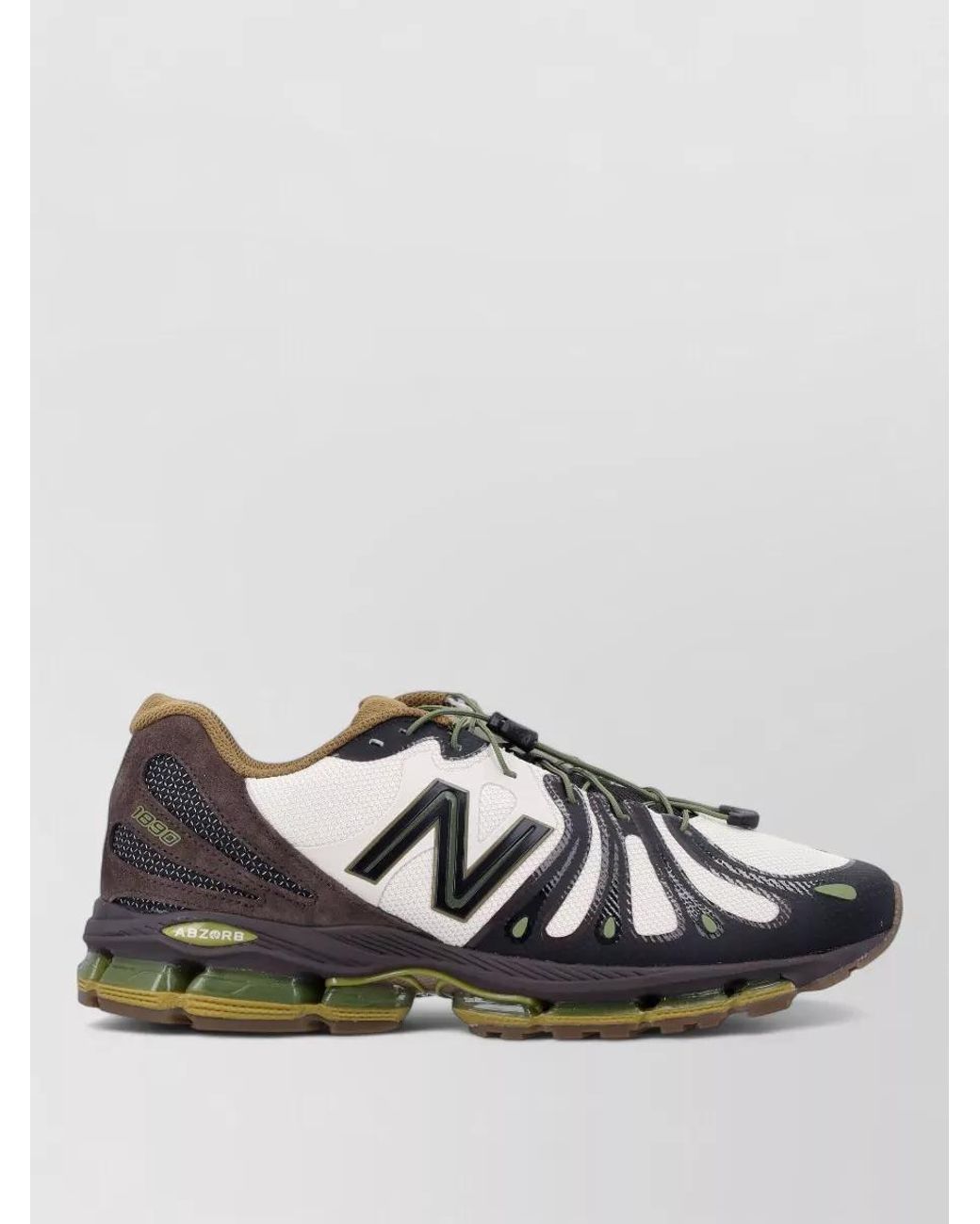 New Balance Multicolor Mesh Lace-Up Sneakers