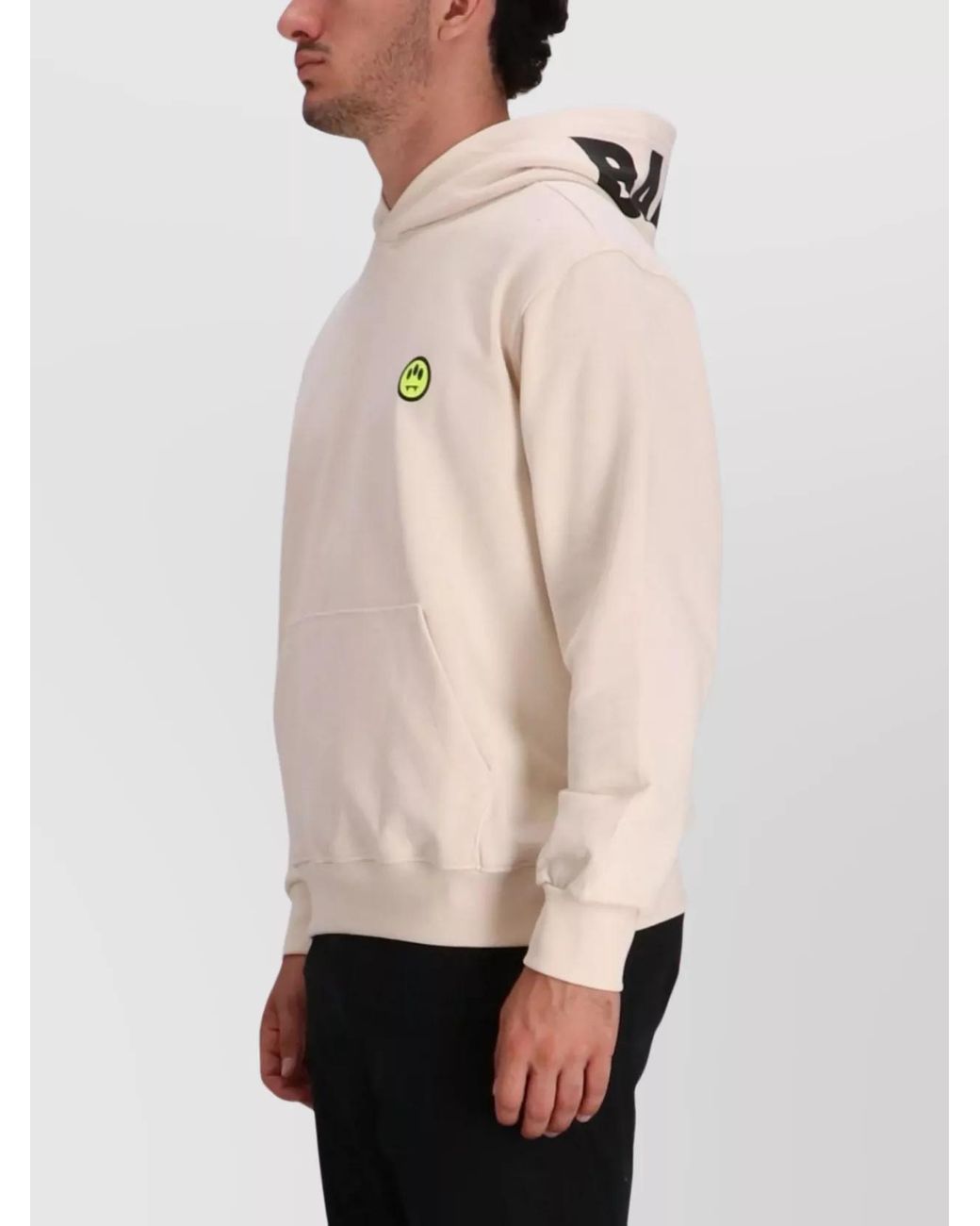 Barrow Natural Cotton Oversized Hoodie for men