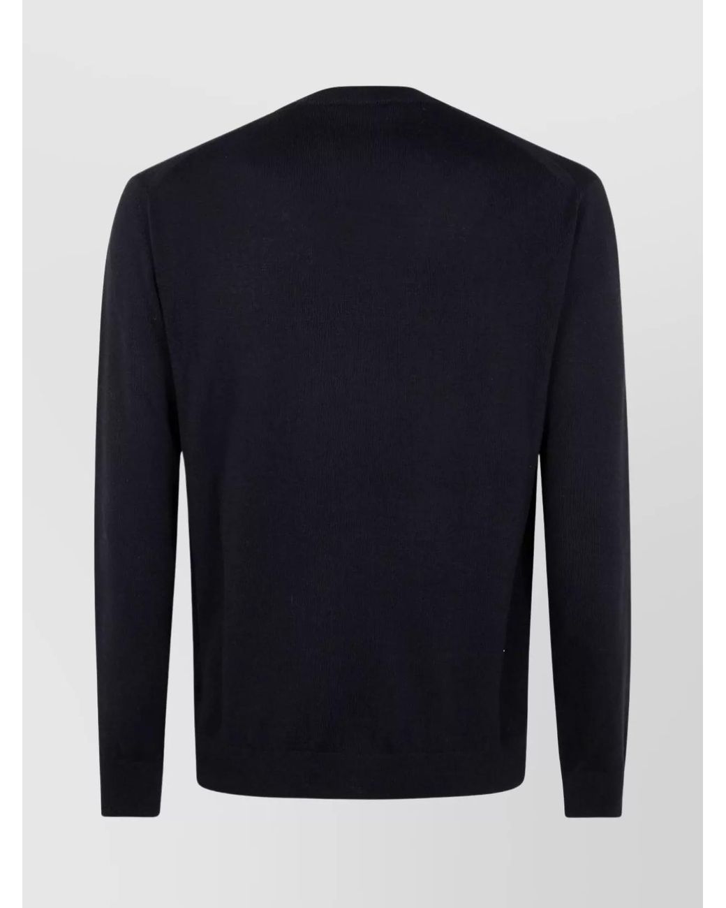 Jil Sander Blue Virgin Wool Jumper for men
