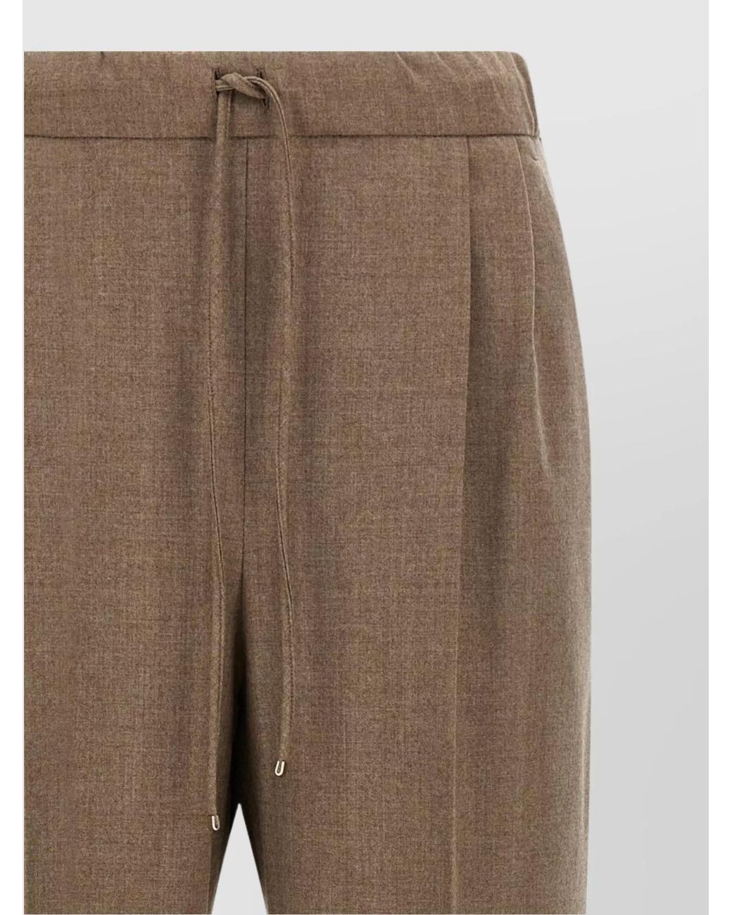 Max Mara Natural Cashmere Tapered Trousers