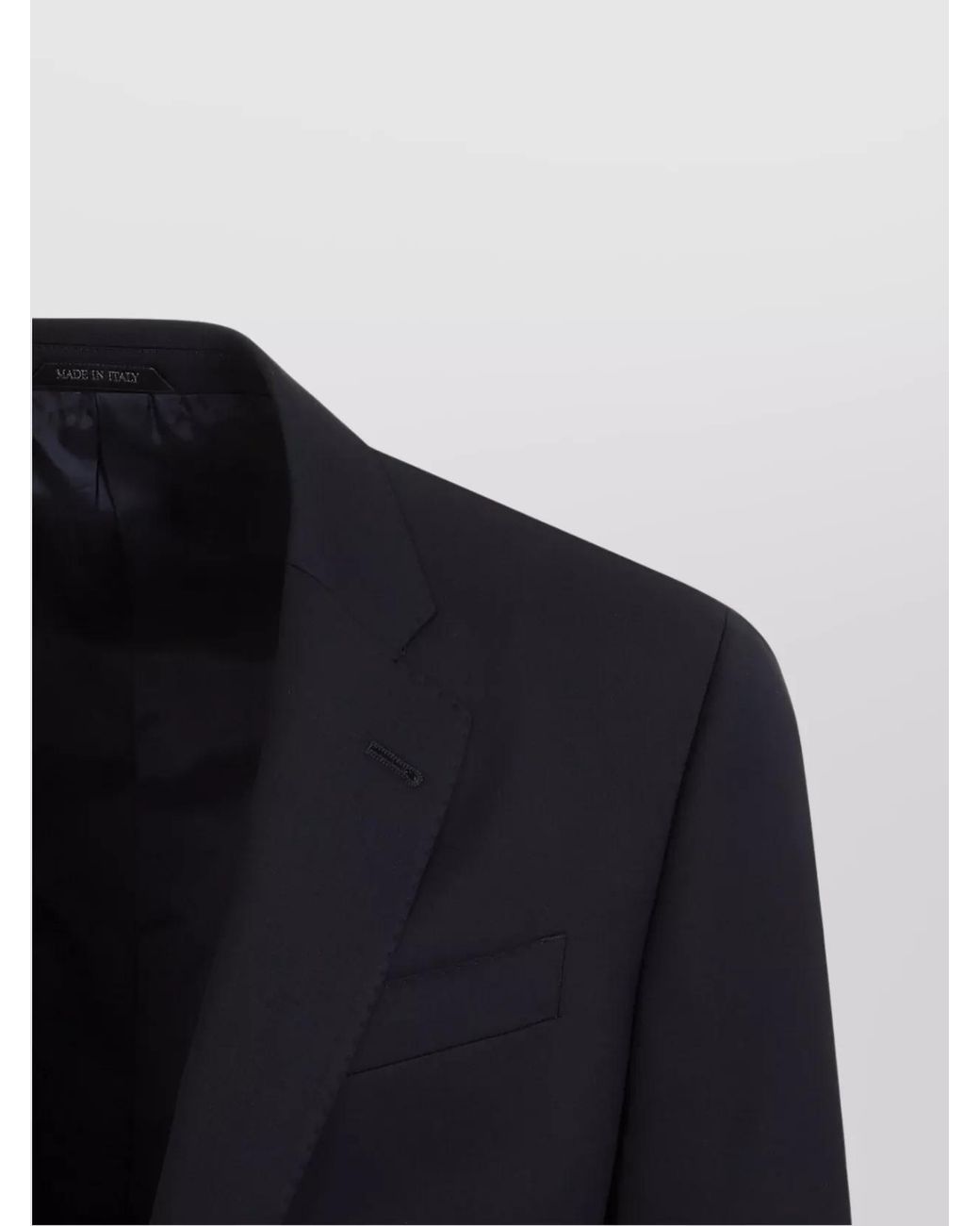 Giorgio Armani Blue Virgin Wool Single-Breasted Suit for men