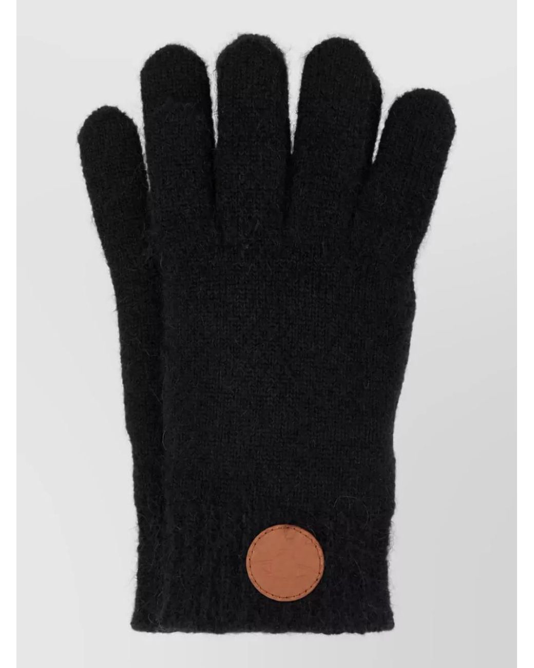 Vivienne Westwood Black Alpaca-Blend Gloves