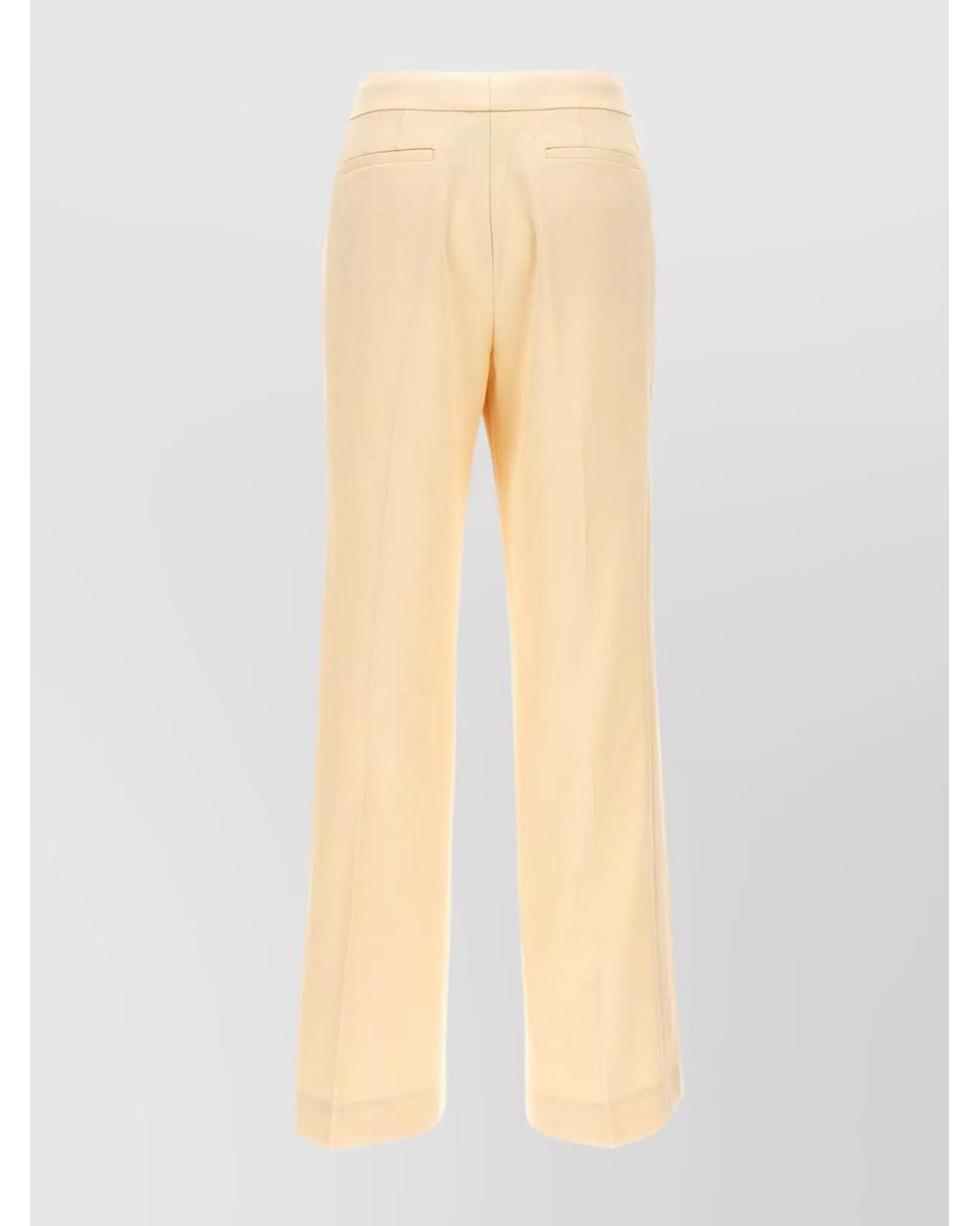 Zimmermann Natural Wide-Leg Trousers