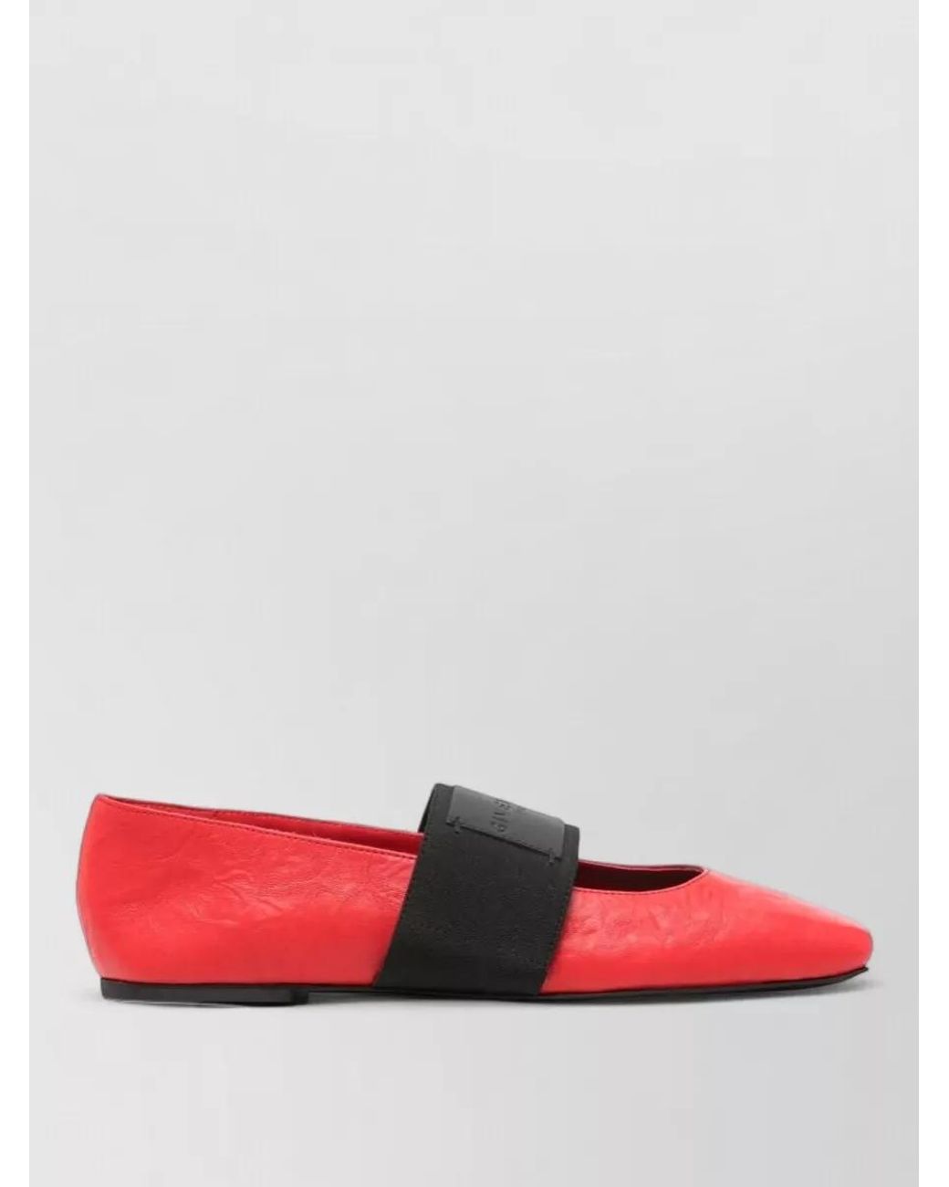 Givenchy Red Leather Loafers