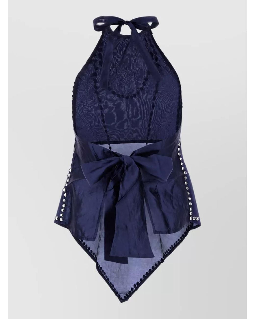 GIMAGUAS Blue Beach Cover-Up Top