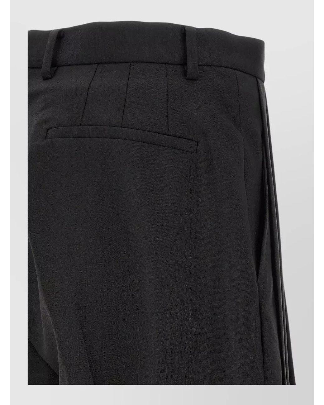 Kiko Kostadinov Black Tailored Trousers for men
