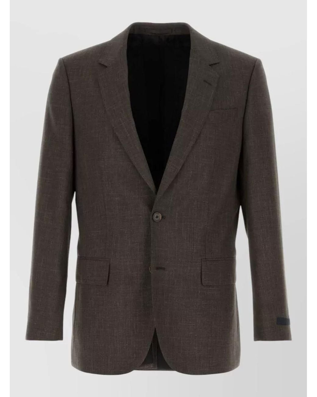 Boss Black Single-Breasted Suit Jacket for men