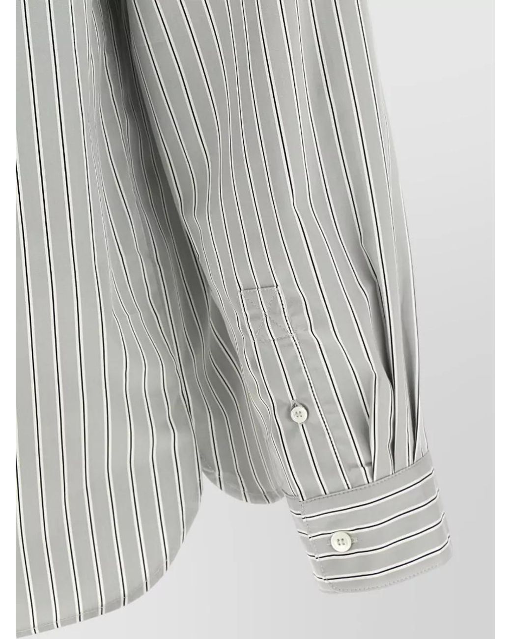 A.P.C. Gray Cotton Malo Shirt for men