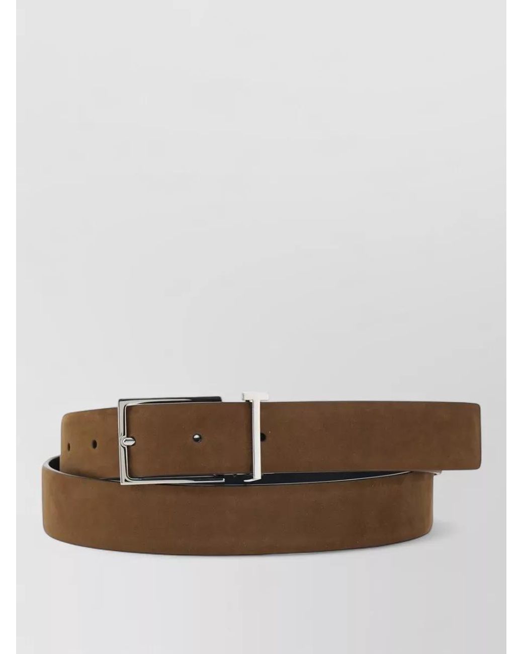 Tom Ford Brown Suede Belt