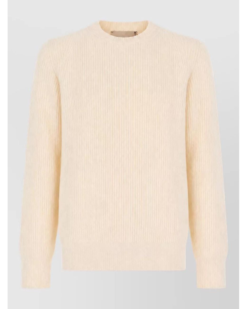 Amaranto Natural Cashmere Wool Sweater for men