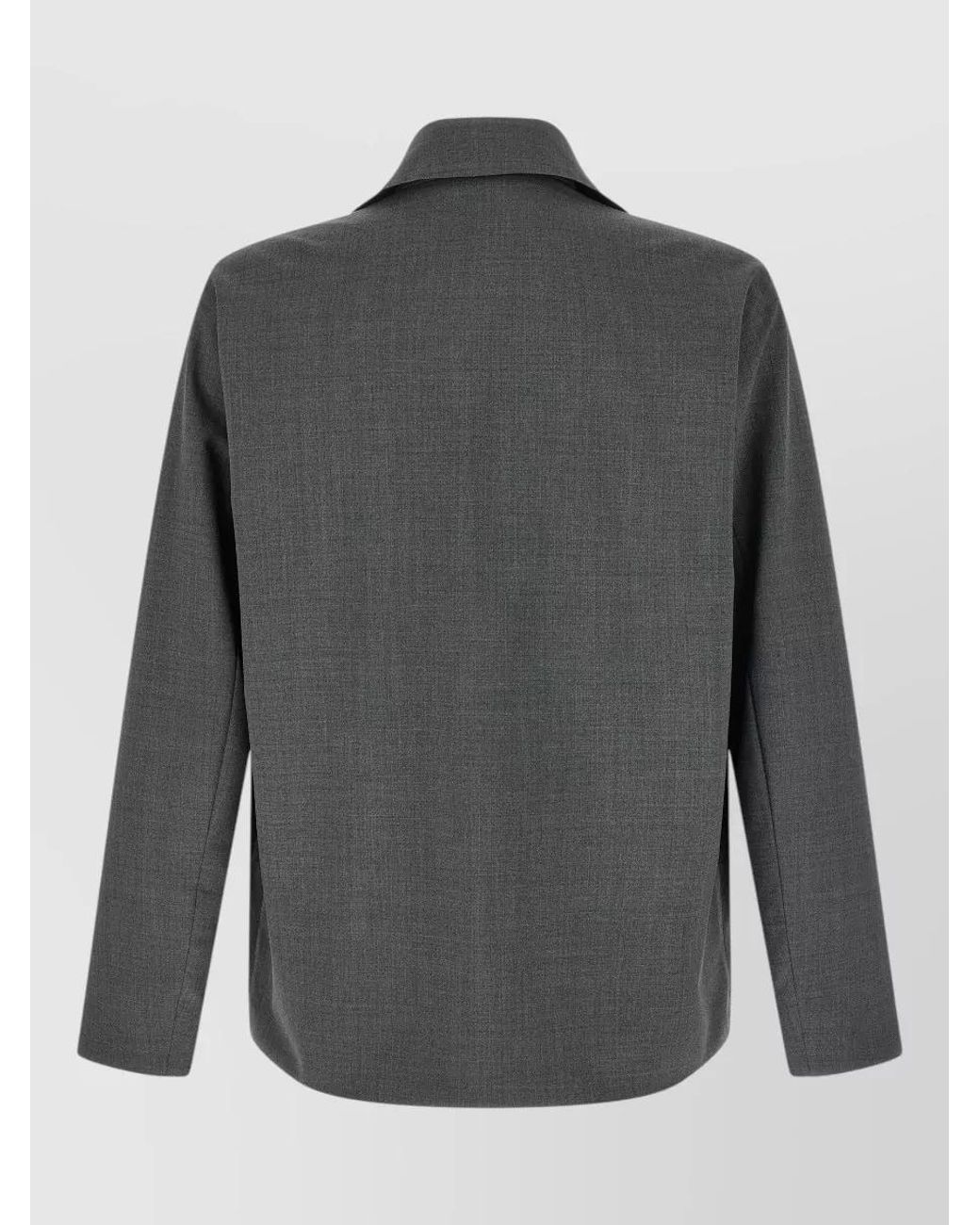 Herno Gray Reversible Shirt Jacket for men