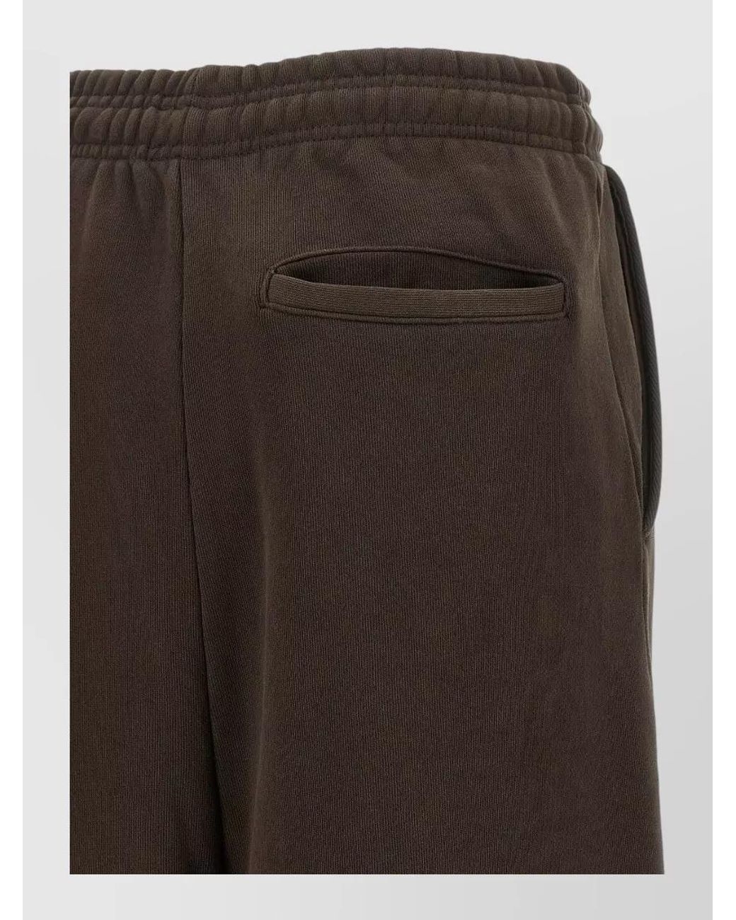Entire studios Brown Wide-Leg Cotton Sweatpants