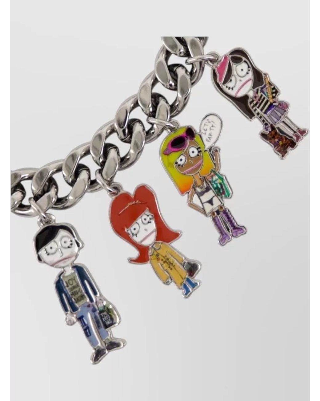 Marc Jacobs Metallic Metal Charm Bracelet