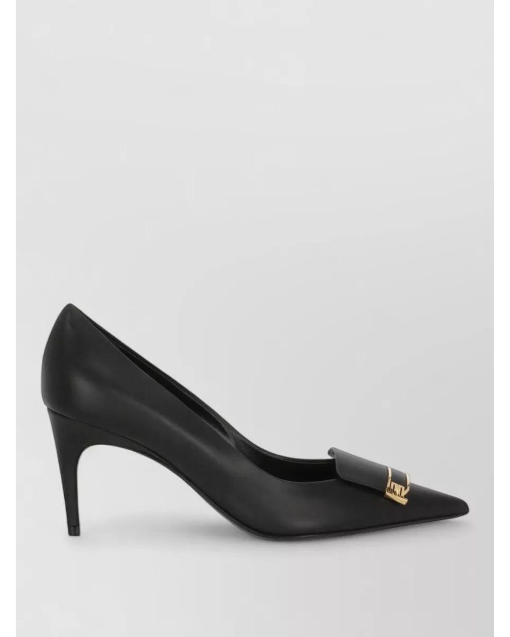 Sergio Rossi Black Leather High Heel Pumps
