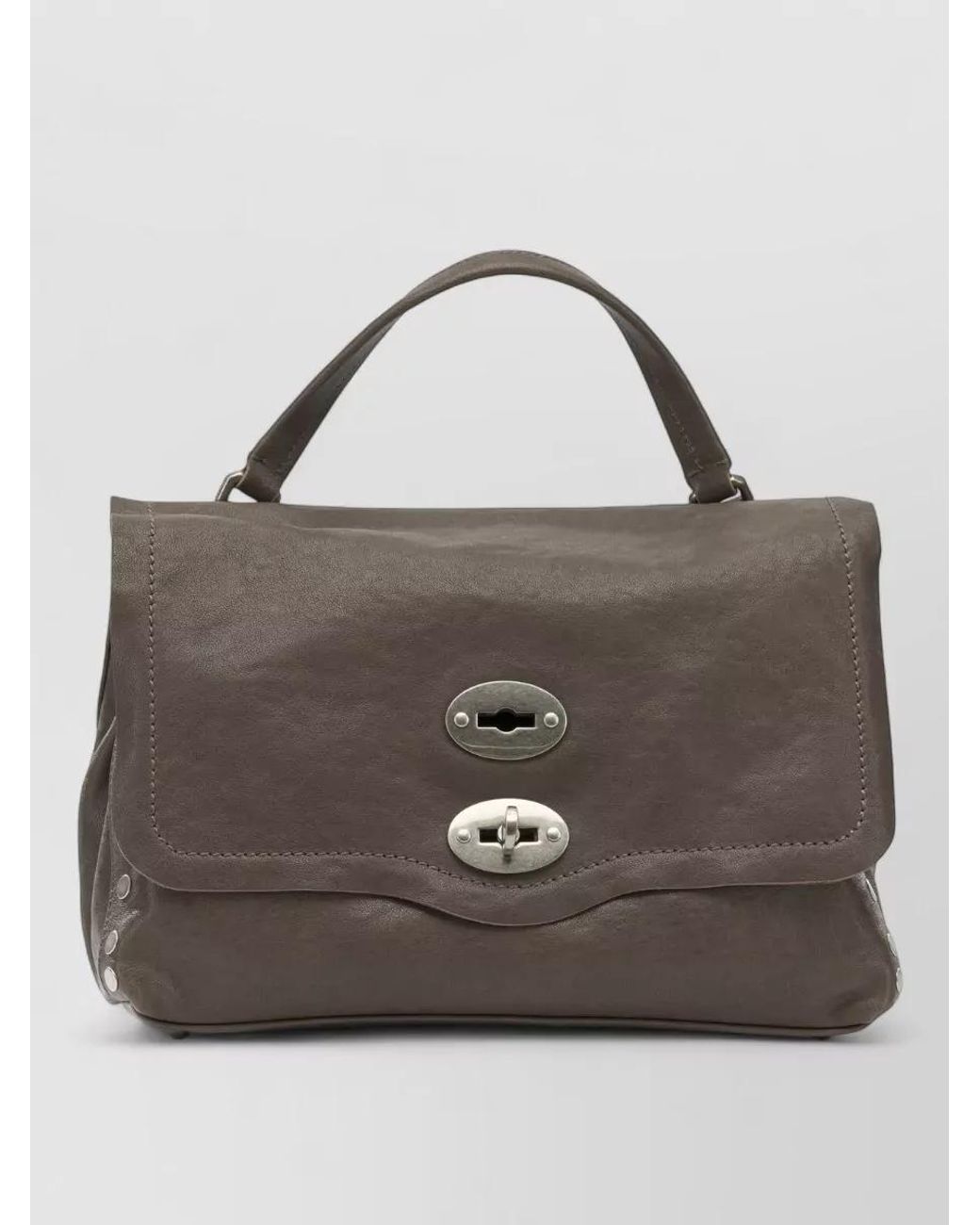 Zanellato Brown Leather Shoulder Bag