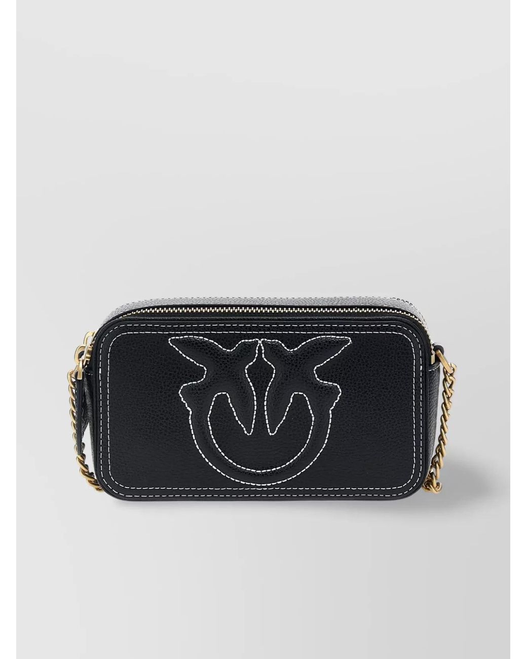 Pinko Black 'Carrie Camera Case' Crossbody Bag