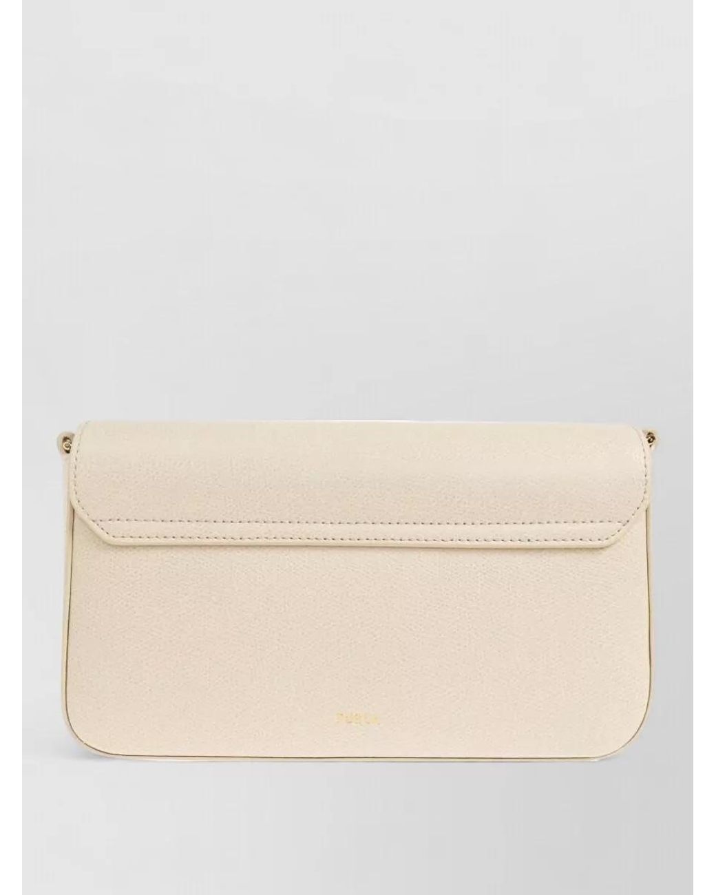 Furla Natural Small Leather Cross-Body Bag