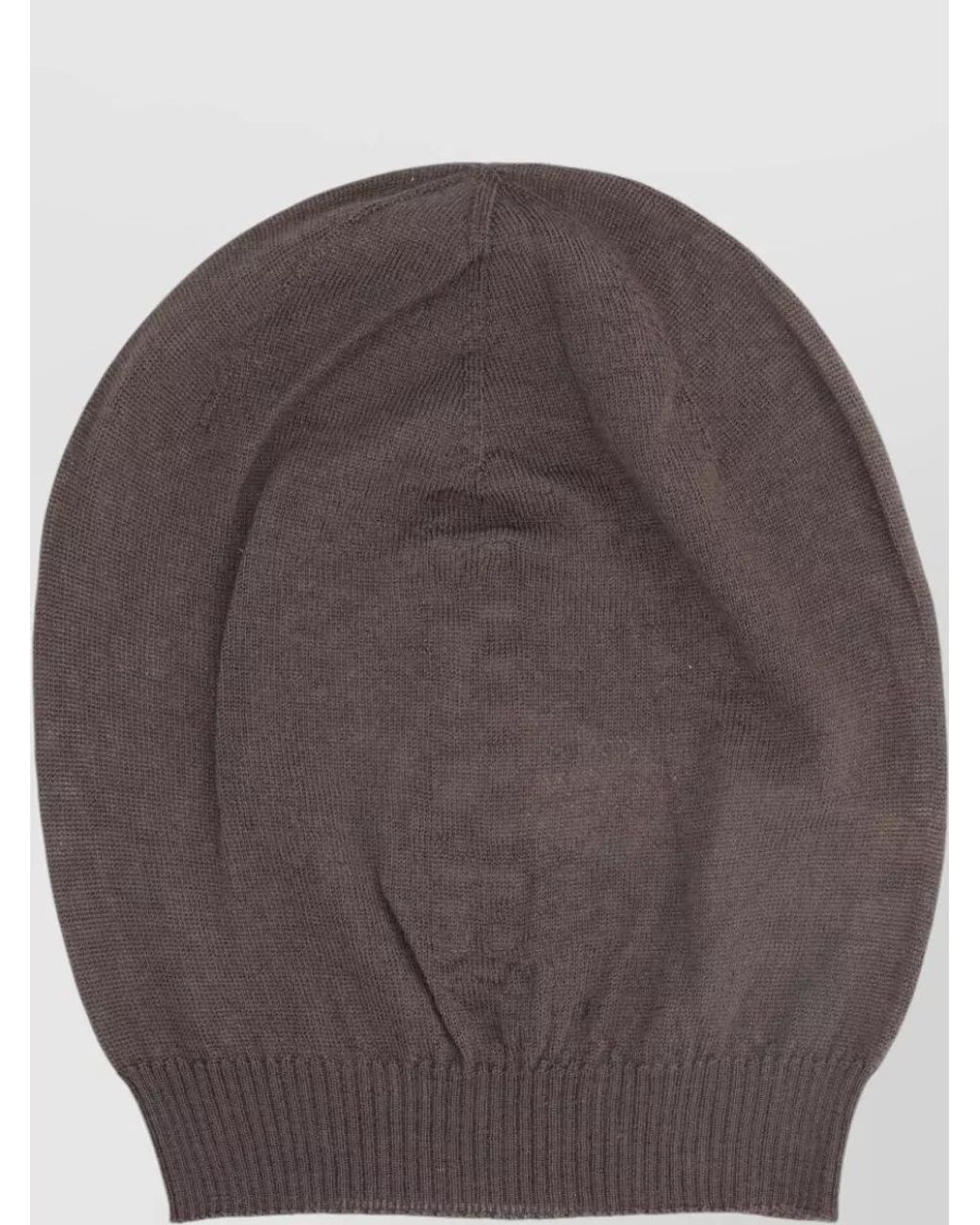 Rick Owens Brown Cashmere Beanie for men