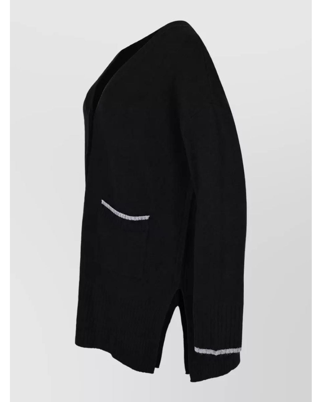 Pinko Black Cardigan Jacket