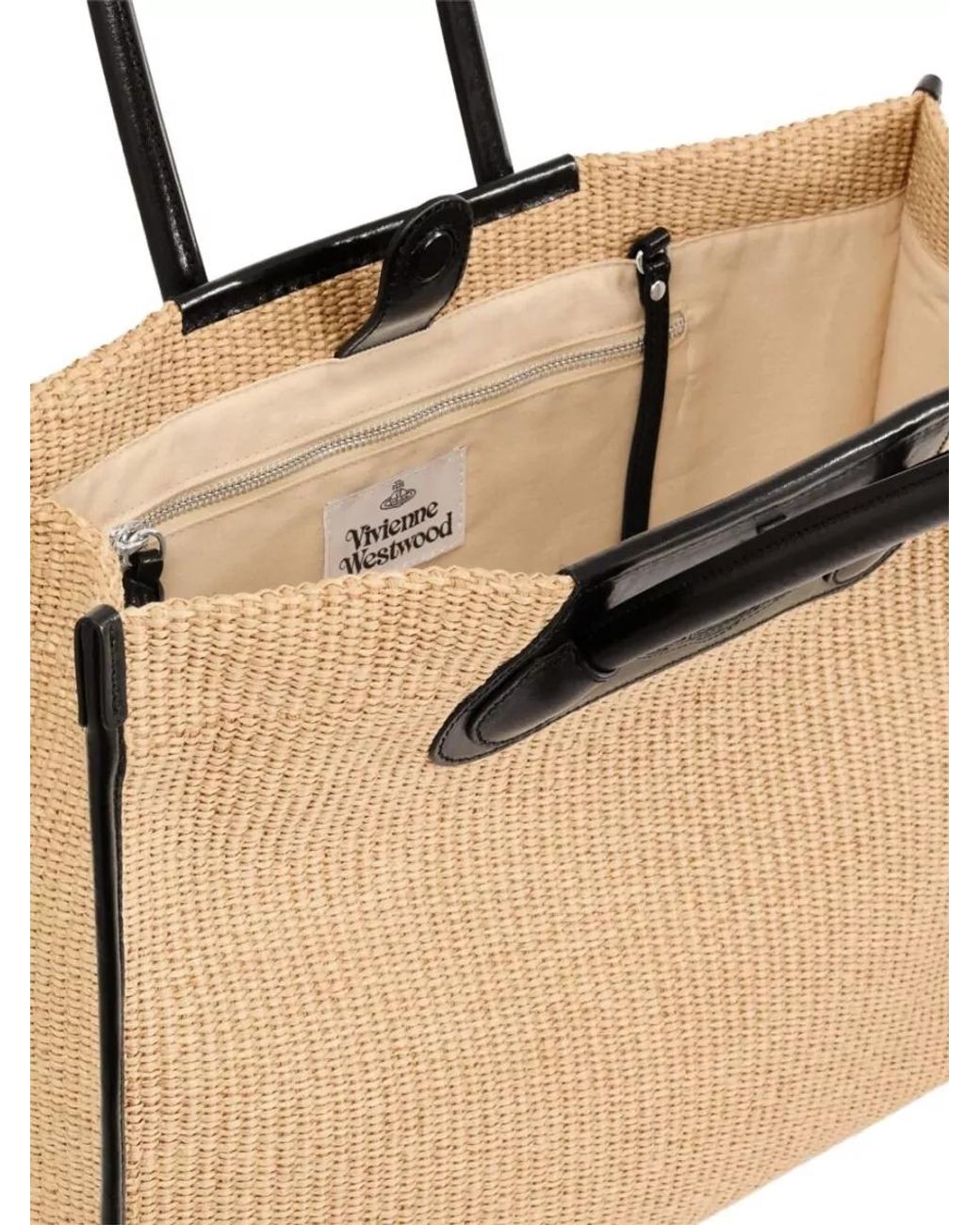 Vivienne Westwood Natural Na Beach Bag