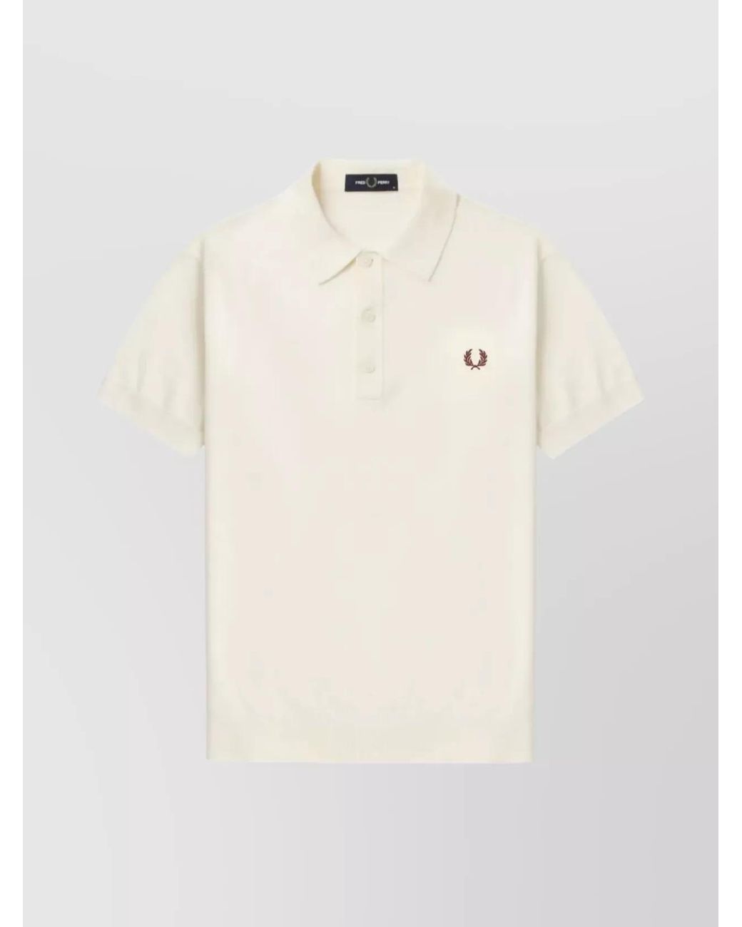 Fred Perry Natural Cotton Polo Shirt for men