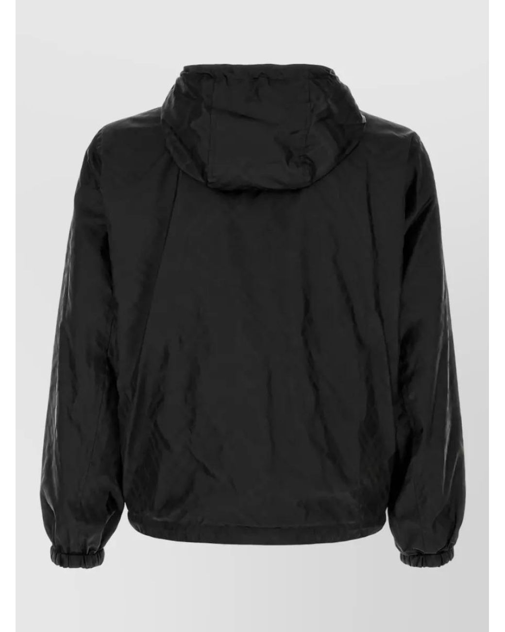 Burberry Black Printed Reversible Puffer Jacket for men