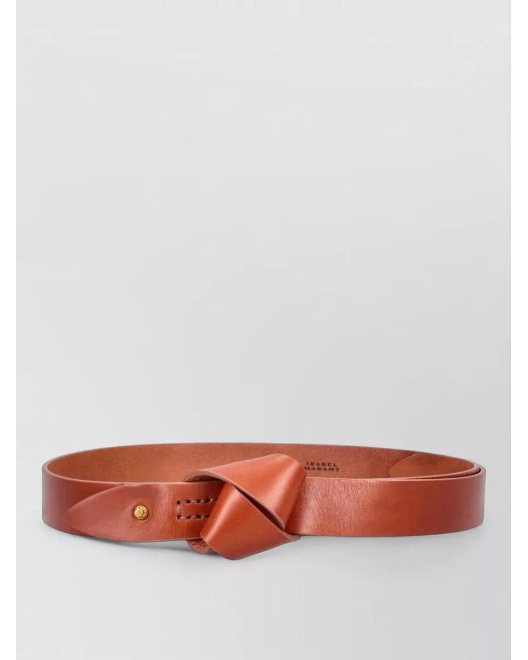 Isabel Marant White Leather Belt